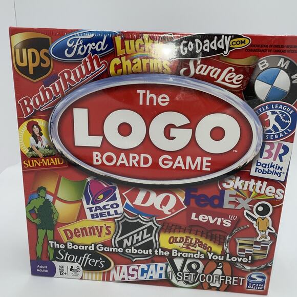 Spin Master Other - The LOGO Board Game By Spin Master - NEW FACTORY SEALED BOX